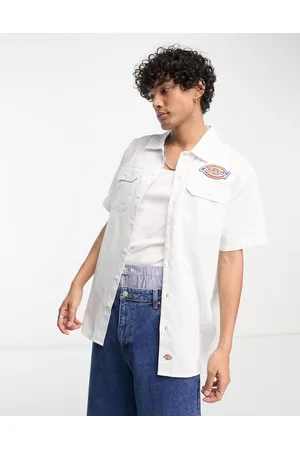 Dickies Men Short sleeves - Clintondale logo short sleeve work shirt in