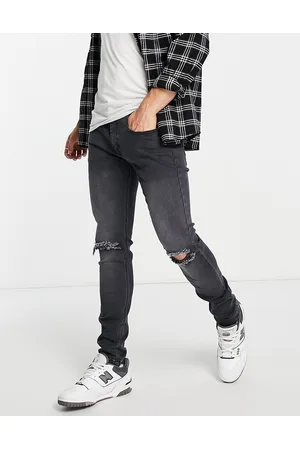 Soul Star Soulstar skinny fit ripped jeans in washed