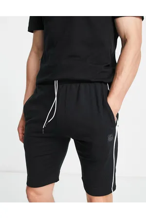 Soul Star Men Sets - Soulstar co-ord piping jersey shorts in