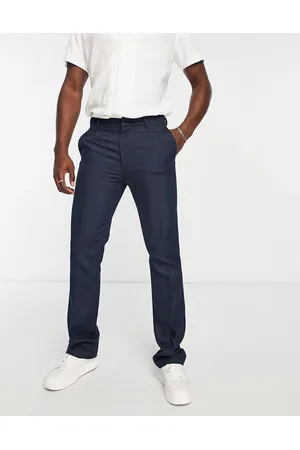 Topman Men Chinos - Straight flare pronounced twill trousers in