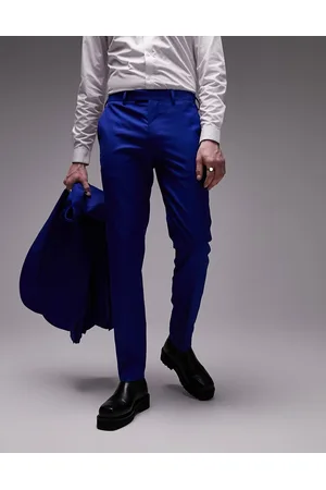 Topman Men Skinny Pants - Skinny wedding suit trousers in