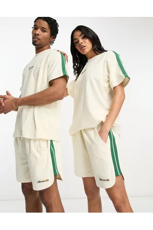 Ellesse Sports Shorts - Community club unisex towelling shorts in off