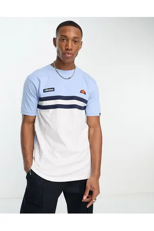 Ellesse Men Short Sleeve - Venire t-shirt in colour block and white