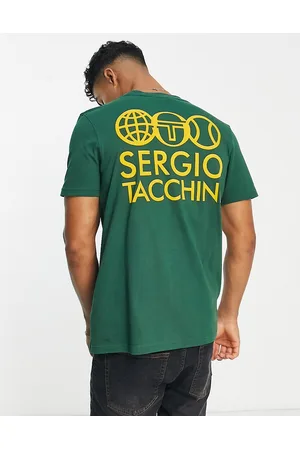 Sergio Tacchini Men Short Sleeve - T-shirt with back print in