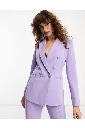 ONLY Fitted blazer co-ord in lilac