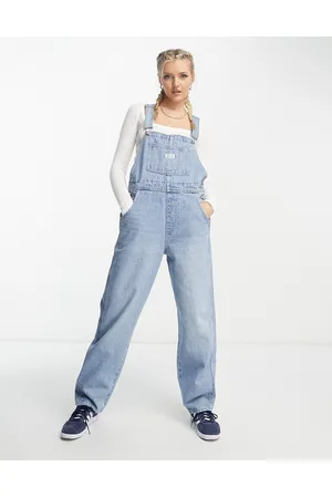 Levi's Women Dungarees - Vintage overall dungarees in mid wash
