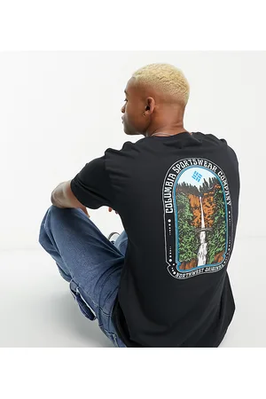 Columbia Men Short Sleeve - Cavalry Trail back print t-shirt in Exclusive at ASOS