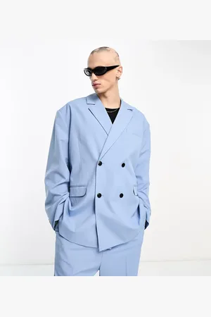 Weekday Klas co-ord loose fit blazer in powder exclusive to ASOS