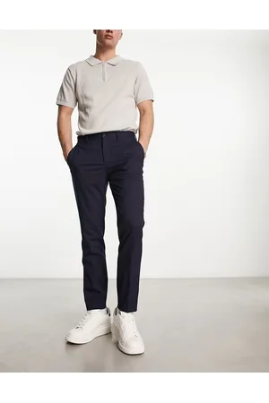 SELECTED Men Chinos - Slim fit smart trousers in