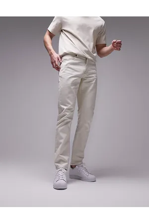 Topman Men Slim - Slim jeans in ecru