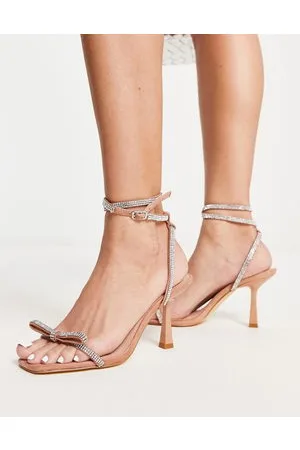 Forever New Embellished bow sandals in