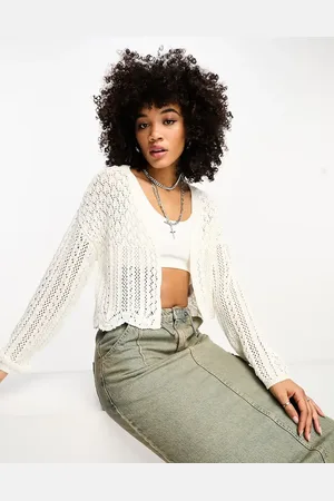 ONLY Crochet cardigan in