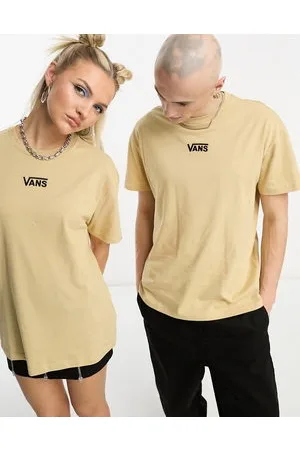 Vans Unisex Center drop t-shirt in sand