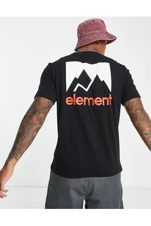 Element Men Short Sleeve - Mountain back print t-shirt in
