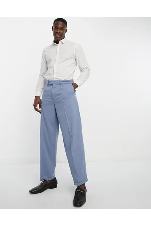 New Look Men Chinos - Relaxed pleat front trousers in