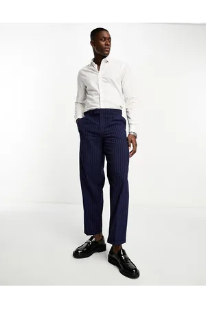 New Look Men Chinos - Relaxed pleat smart trousers in