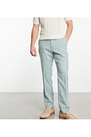 New Look Men Chinos - Slim fit smart trouser in sage