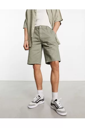 New Look Men Shorts - Straight carpenter shorts in khaki