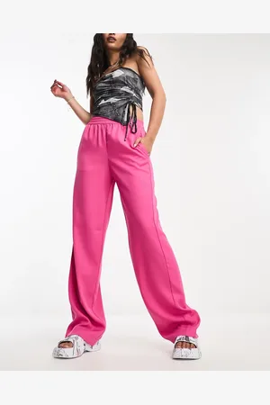 JJXX Poppy tailored dad trousers in bright