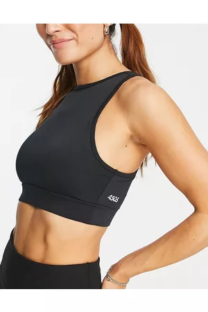 TALA medium support racer back sports bra in khaki exclusive to