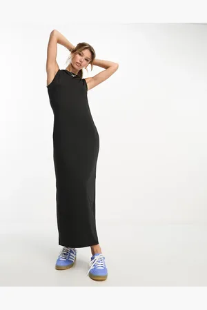 Monki Sleeveless maxi dress in