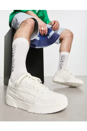 PUMA Slipstream Blank Canvas trainers in off