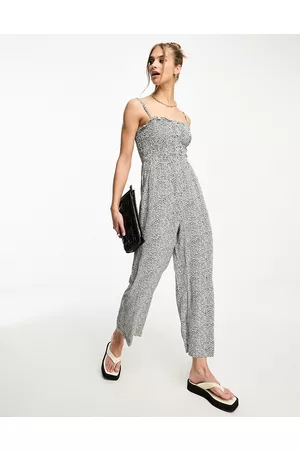 Whistles Printed sleeveless jumpsuit in multi