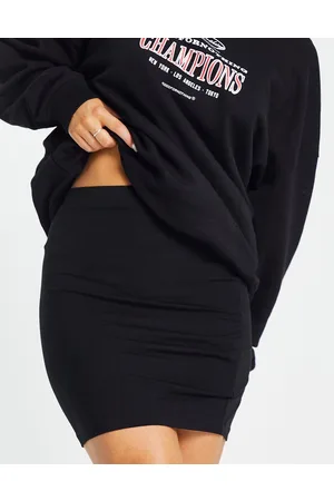 ASOS Jersey pencil mini skirt in