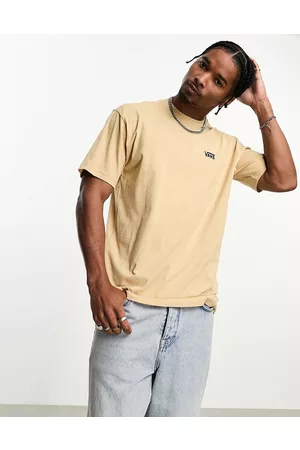Vans Left chest logo t-shirt in stone