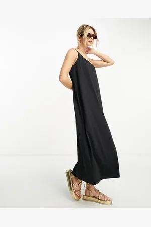 VERO MODA Chuck on cami maxi dress in