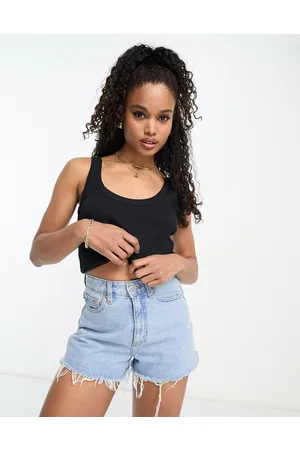 ASOS Super scoop vest in rib in
