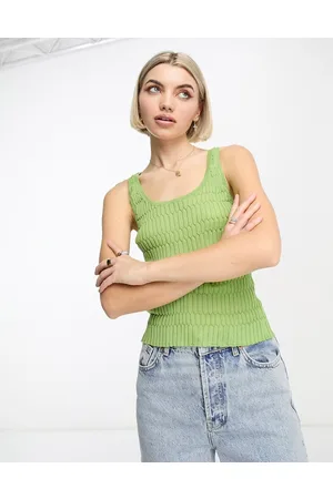 Weekday Claire knitted tank top in
