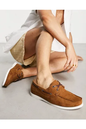 Truffle Collection Boat shoes in tan