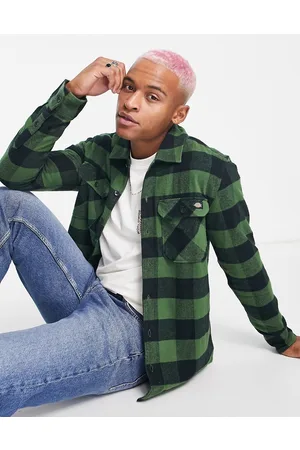 Dickies New sacramento check shirt in pine