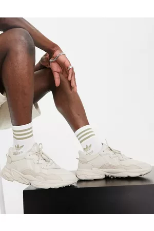 adidas Ozweego trainers in triple beige