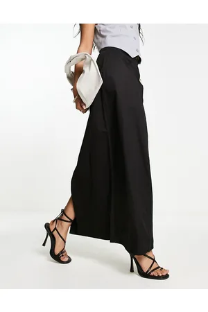 SELECTED Femme mid rise maxi skirt in