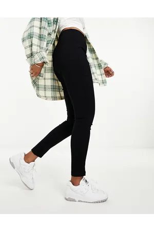 VILA Split front leggings in