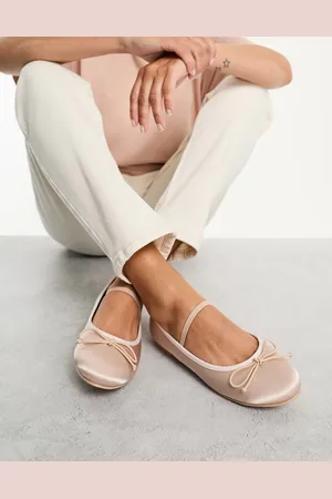 Public Desire Alexa ballet pumps in baby satin