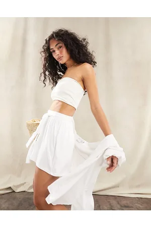 ASOS Tie belt flippy short in