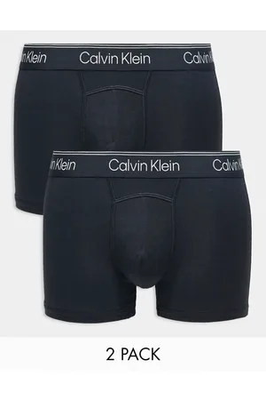 Calvin Klein Athletic Cotton Boxer Briefs In Black