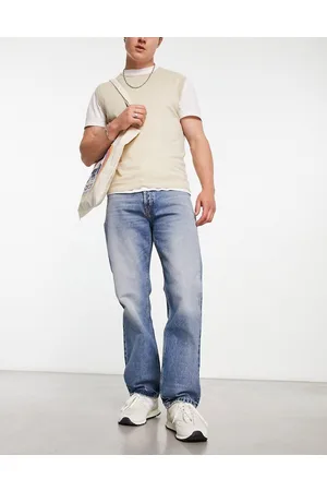 Dr Denim Dash regular straight fit in stream mid vintage