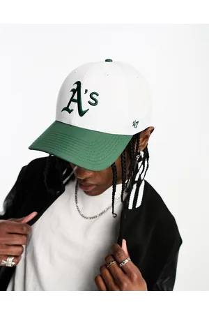 47 Brand MLB NY Yankees Baseball Cap In Forest Green With Small Logo for Men