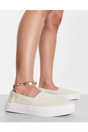 TOMS Parker slip on trainers in natural