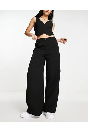 Miss Selfridge Tailored wide leg trouser in