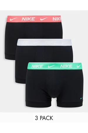 Nike 3-Pack Dri-FIT Essential Cotton Stretch Boxer Briefs Camo Black Green  XL