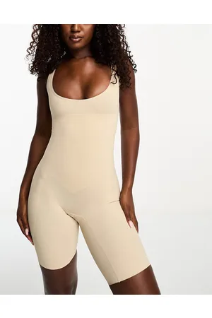 Lindex Firm control seamless contouring bodysuit in beige
