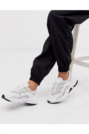 adidas Ozweego trainers in off and grey