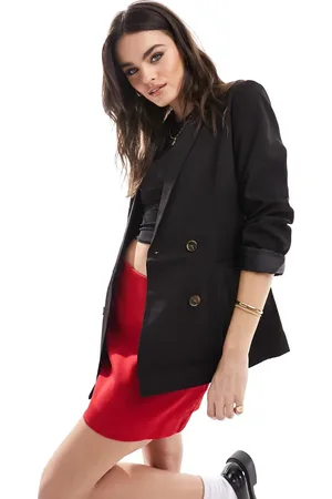 Miss Selfridge Oversized double breasted blazer in -