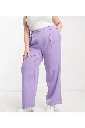 Yours Tailored wide leg trousers in