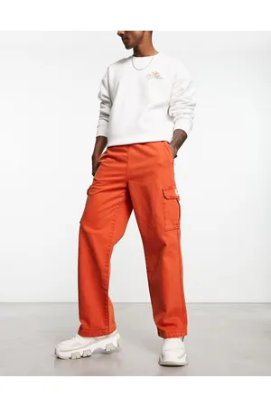 Damson Madder Worker chino trousers in washed